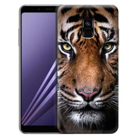 Чехол Gosso 697262 для Samsung Galaxy A8 (2018) тигр