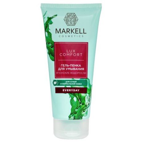 Markell гель-пенка для лица Японские водоросли Lux Comfort, 100 мл