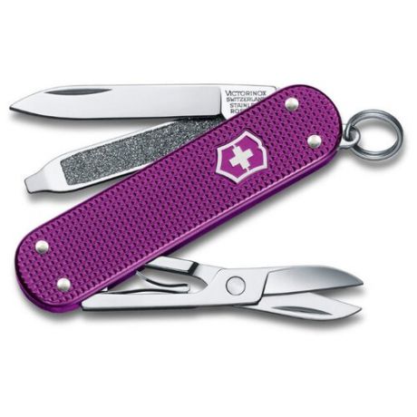 Нож многофункциональный VICTORINOX Classic Alox Limited Edition 2016 (5 функций) фиолетовый