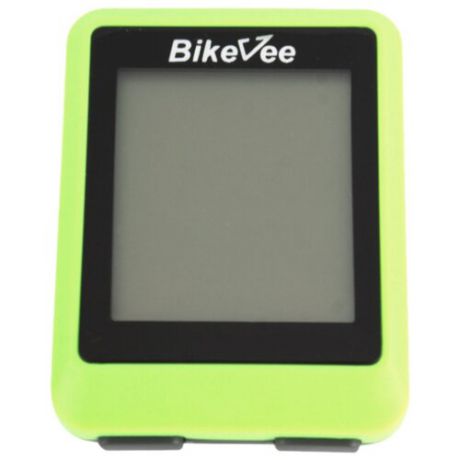 Велокомпьютер Bikevee BKV-9001, 13 функций, салатовый