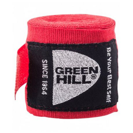 Кистевые бинты Green hill BP-6232c 3,5 м красный