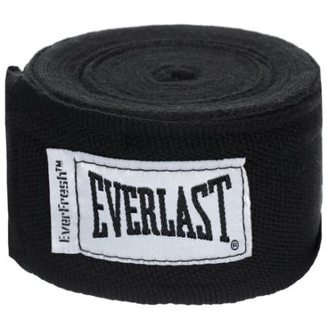 Кистевые бинты Everlast 4464 3,5 м черный
