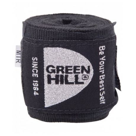 Кистевые бинты Green hill BP-6232c 3,5 м черный