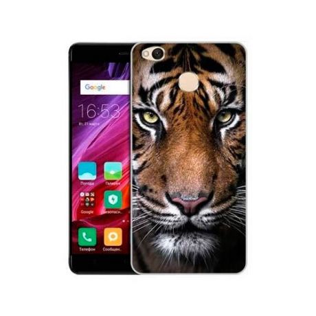 Чехол Gosso 625275 для Xiaomi Redmi 4X тигр