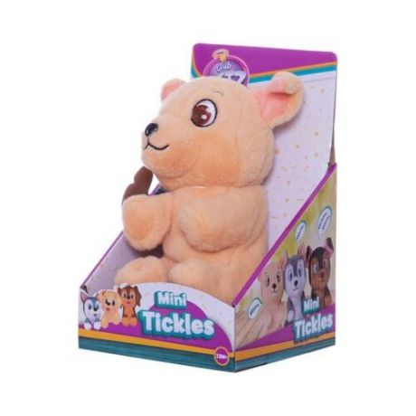 Интерактивная мягкая игрушка IMC Toys Mini Tickles Щенок бежевый