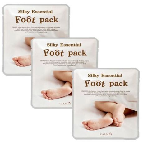 Calmia Маска-носочки для ног Silky Essential 60 мл