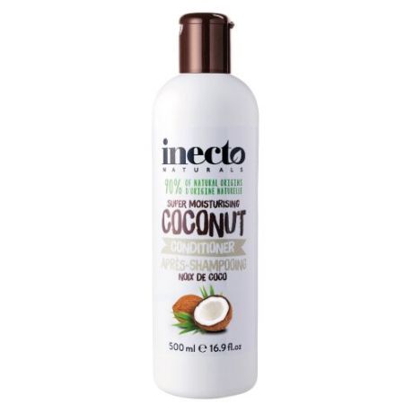 Inecto кондиционер Super Moisturising Coconut Увлажняющий с маслом кокоса, 500 мл