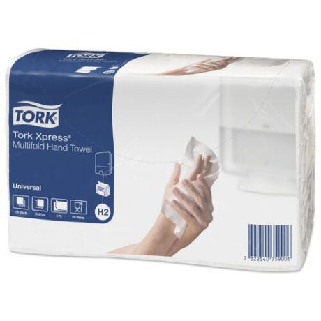 Полотенца бумажные TORK Xpress universal multifold 471103, 1 рул., 190 л.