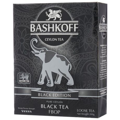Чай черный Bashkoff Black edition, 200 г