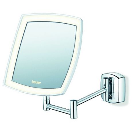 Зеркало косметическое настенное Beurer BS89 с подсветкой серебристый