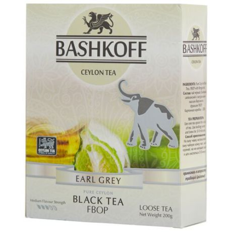 Чай черный Bashkoff Earl grey, 200 г