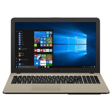 Ноутбук ASUS X540MA (Intel Celeron N4000 1100 MHz/15.6"/1366x768/4GB/500GB HDD/DVD нет/Intel UHD Graphics 600/Wi-Fi/Bluetooth/Windows 10 Home) 90NB0IR1-M03660 черный