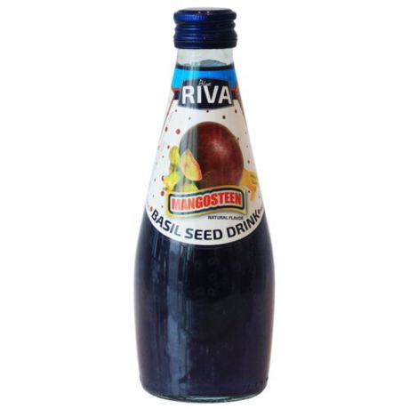 Напиток сокосодержащий Blue Riva Мангустин и семена базилика, 0.29 л
