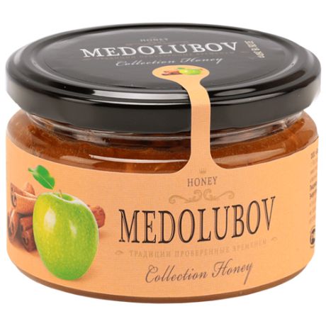 Крем-мед Medolubov с яблоком и корицей 250 мл