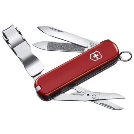 Нож многофункциональный VICTORINOX Nail Clip 580 (8 функций) красный
