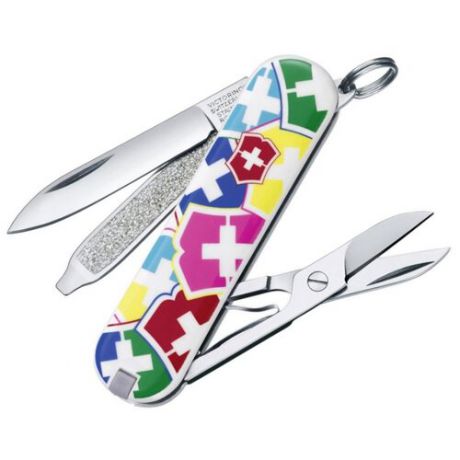 Нож многофункциональный VICTORINOX Classic SD (7 функций) с чехлом VX Colors