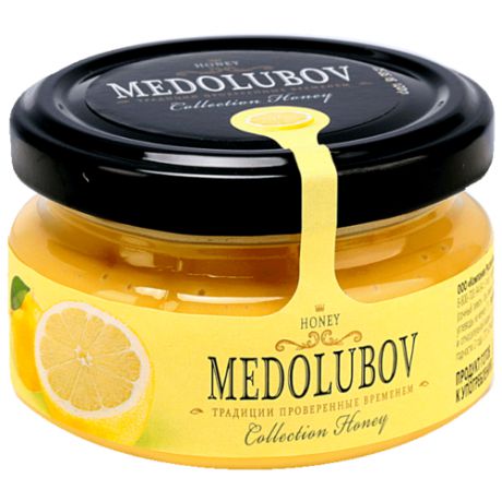 Крем-мед Medolubov с лимоном 100 мл