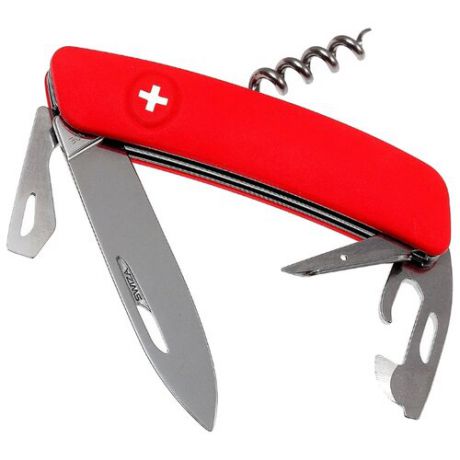 Нож многофункциональный SWIZA D03 Standard (11 функций) красный