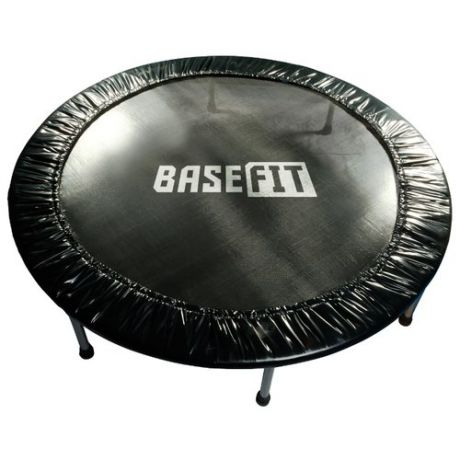 Каркасный батут BaseFit TR-101 137 см 137х137х25 см черный