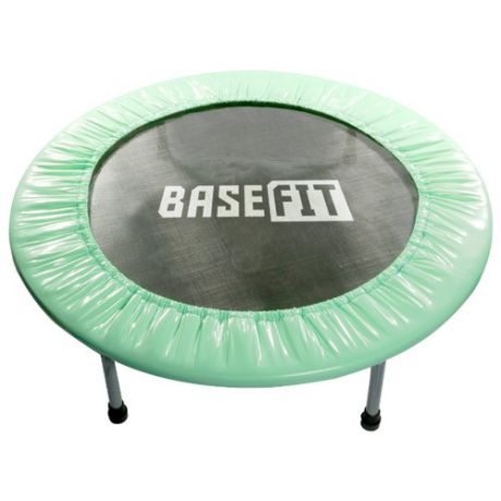 Каркасный батут BaseFit TR-101 91 см 91х91х22 см мятный