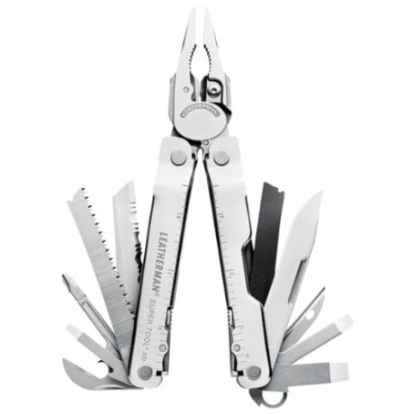 Мультитул LEATHERMAN SuperTool 300 (832547) (19 функций) с чехлом серебристый