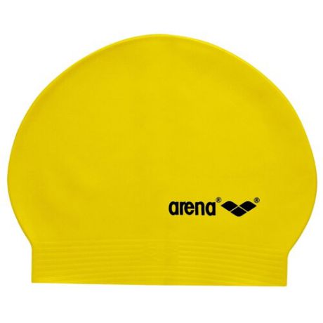 Шапочка для плавания arena Soft Latex 91294 yellow/black