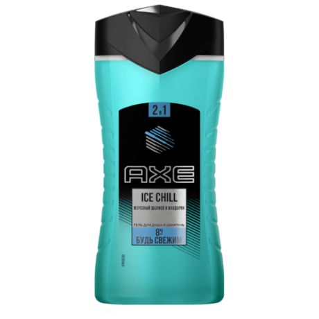 Гель для душа и шампунь Axe Ice Chill, 250 мл