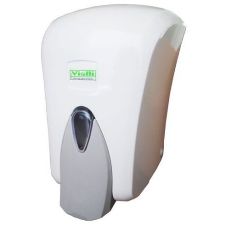 Дозатор для жидкого мыла Vialli 45707-5101 (F6K) белый/серый