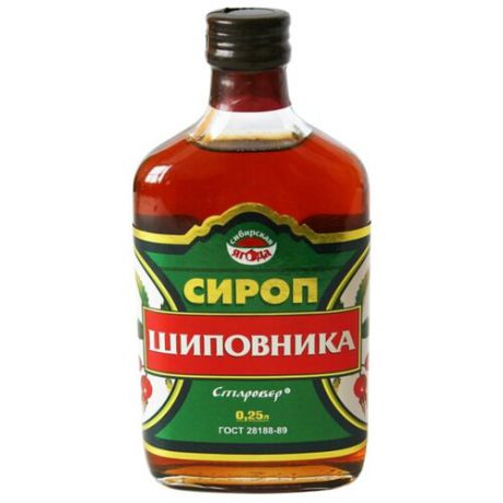 Сироп Алтай-Старовер Шиповника 0.25 л