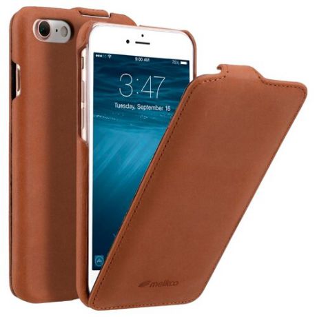 Чехол Melkco Jacka Type для Apple iPhone 7/iPhone 8 коричневый