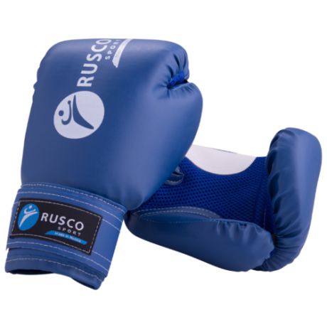 Боксерские перчатки RUSCO SPORT 4-10 oz синий 4 oz