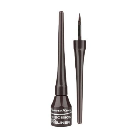 Pierre Rene Классическая жидкая подводка Ink Eyeliner, оттенок brown