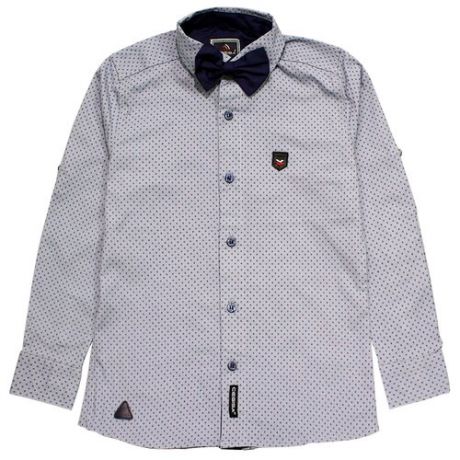 Рубашка TEO & NIK размер 116, серый