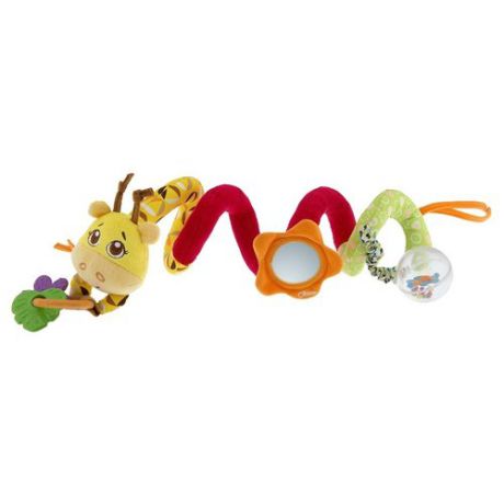 Подвесная игрушка Chicco Джунгли на прогулке (7201) желтый/красный/зеленый