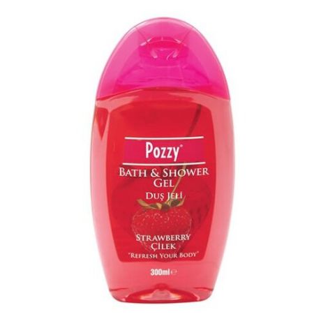 Гель для душа Pozzy Strawberry Extract, 300 мл