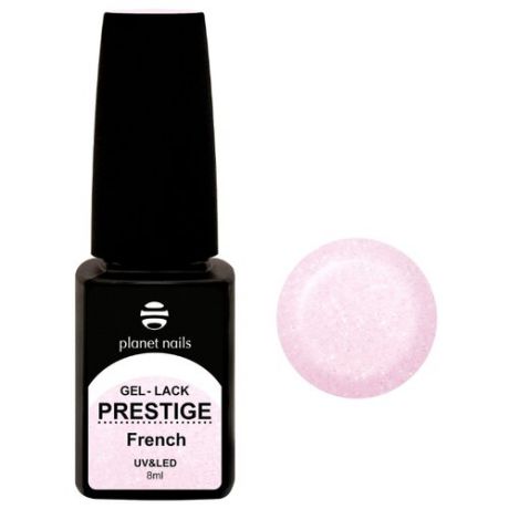 Гель-лак planet nails Prestige French, 8 мл