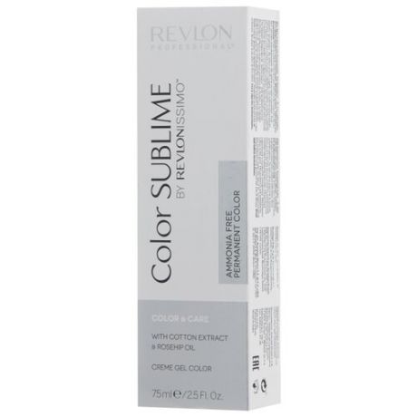 Revlon Professional Revlonissimo Color Sublime стойкая краска для волос, 75 мл, 5.66 светло-коричневый насыщенно-красный