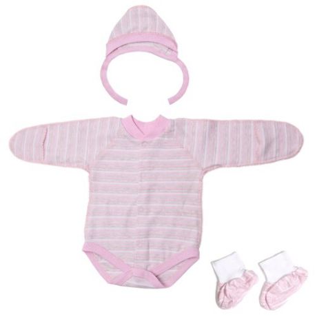 Комплект одежды Клякса размер 62, розовый