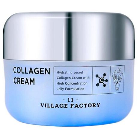 Village 11 Factory Collagen Cream Увлажняющий крем для лица, 50 мл