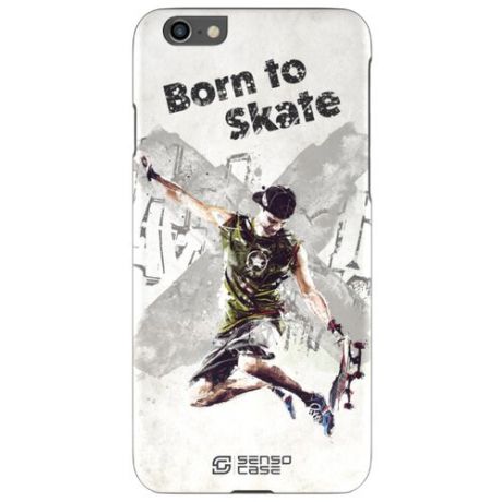 Чехол Sensocase 100063 + защитное стекло для Apple iPhone 6/6s скейтбординг 2