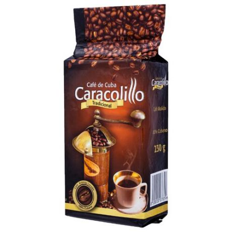 Кофе молотый Caracolillo традиционный, 230 г