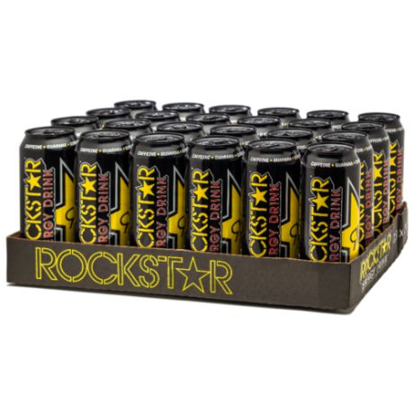 Энергетический напиток Rockstar Original, 0.45 л, 24 шт.