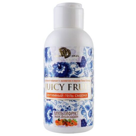 Гель-смазка Dжага Dжага Juicy Fruit Мультифрукт 100 мл флакон