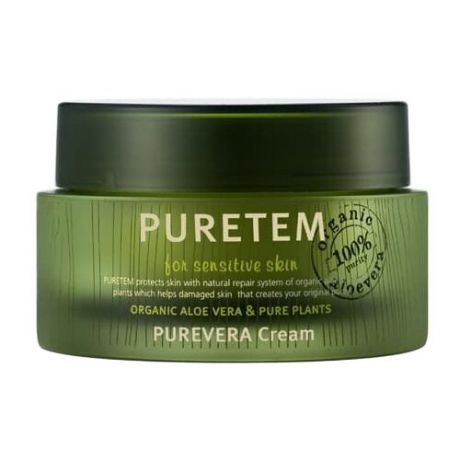 Puretem Puretem Purevera Cream Крем для лица с экстрактом алоэ вера , 50 мл