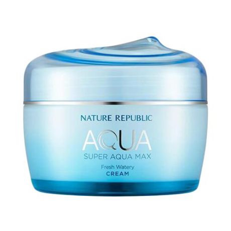 NATURE REPUBLIC AQUA Super Aqua Max Fresh Watery Cream Крем для лица увлажняющий, 80 мл