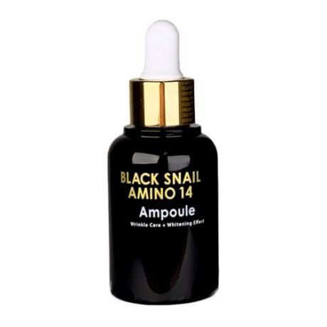 Eyenlip Black Snail Amino 14 Ampoule Сыворотка для лица, 30 мл