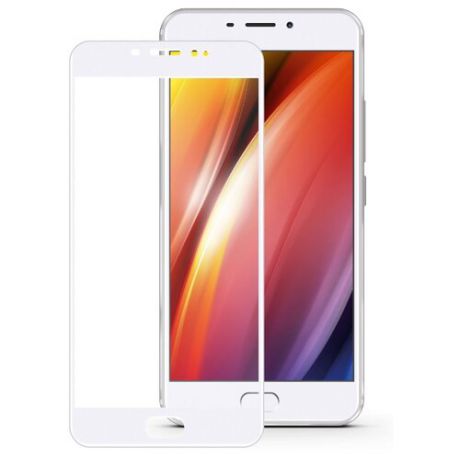 Защитное стекло Mobius 3D Full Cover Premium Tempered Glass для Meizu M5 Note белый