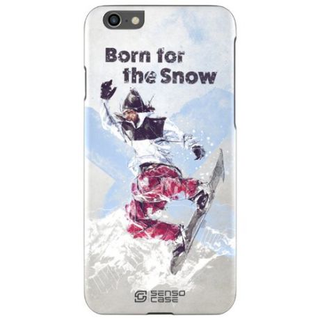 Чехол Sensocase 100131 + защитное стекло для Apple iPhone 6/iPhone 6S сноубординг 2