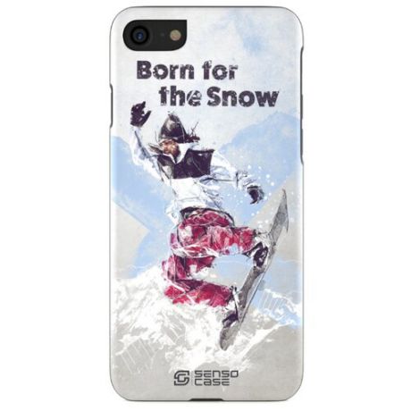Чехол Sensocase 100133 + защитное стекло для Apple iPhone 7/iPhone 8 сноубординг