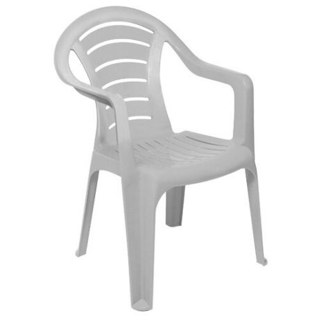 Кресло Туба-Дуба пластиковое белый